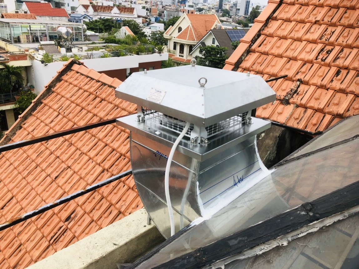 Địa chỉ bán Quạt hút mái Vortex cho nhà hàng quạt hút mái vortex